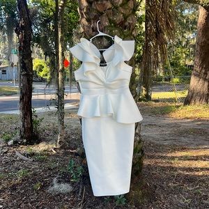 White gown